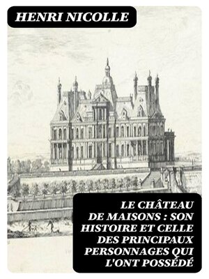 cover image of Le château de Maisons